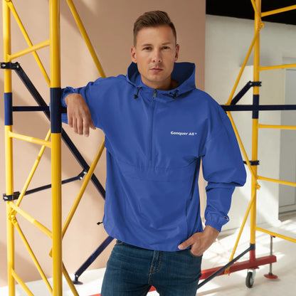 Unisex | Conquer All - Embroidered Champion Packable Jacket - AwRans Clothing