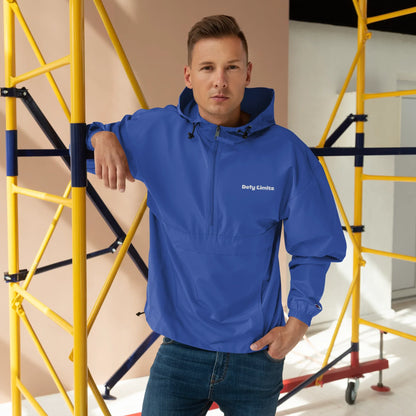 Unisex | Defy Limits - Embroidered Champion Packable Jacket - AwRans Clothing