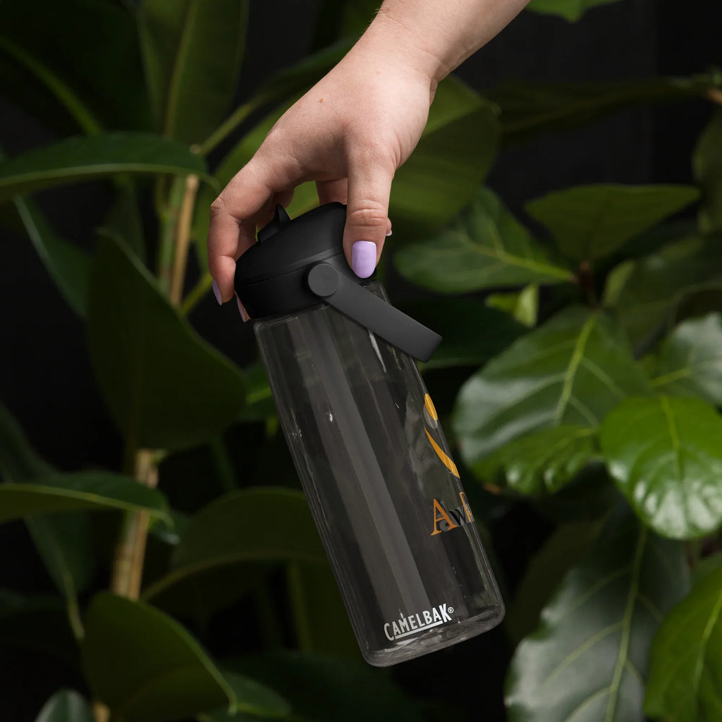AwRans | Flip Straw Water Bottle - AwRans Clothing