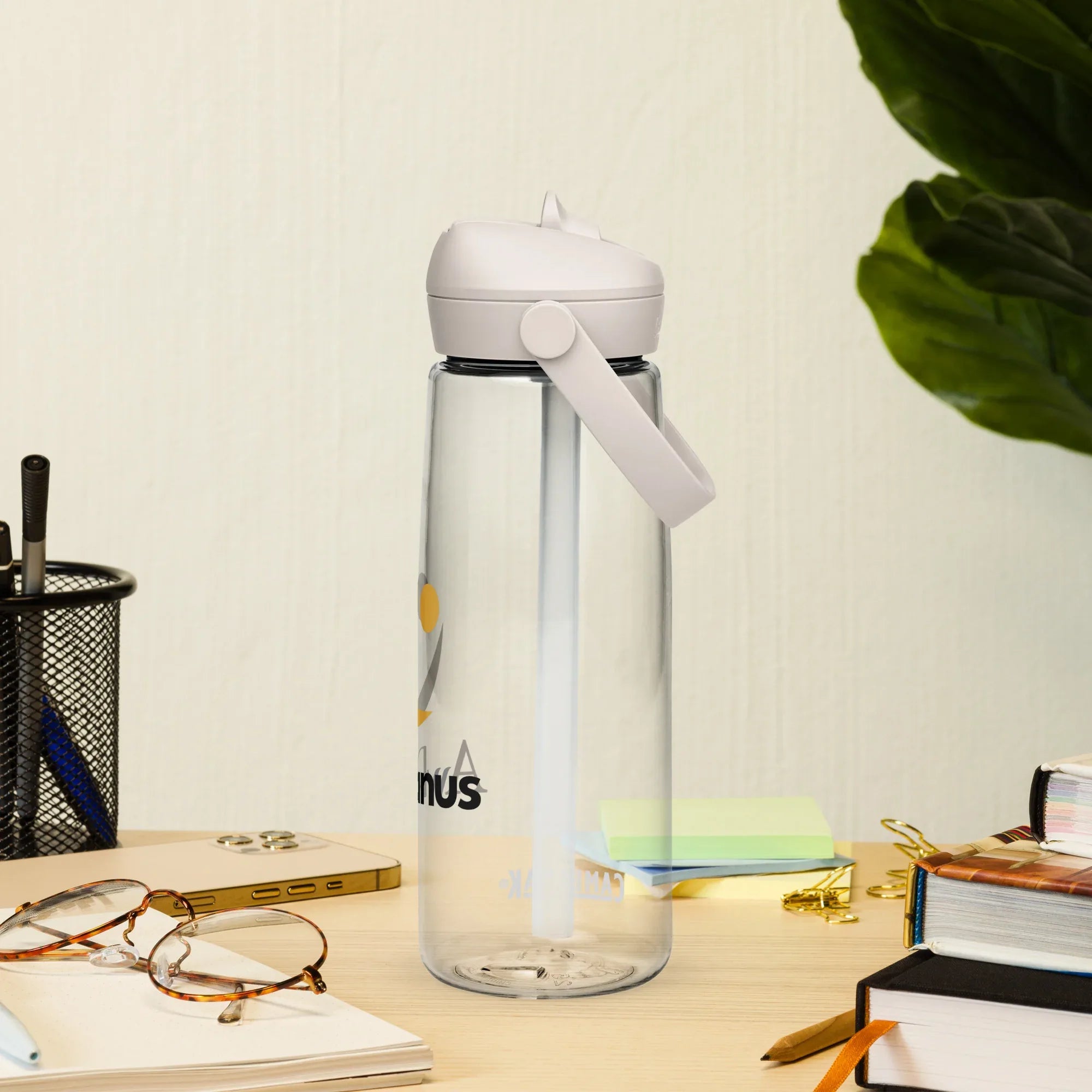 AwRans | Flip Straw Water Bottle - AwRans Clothing