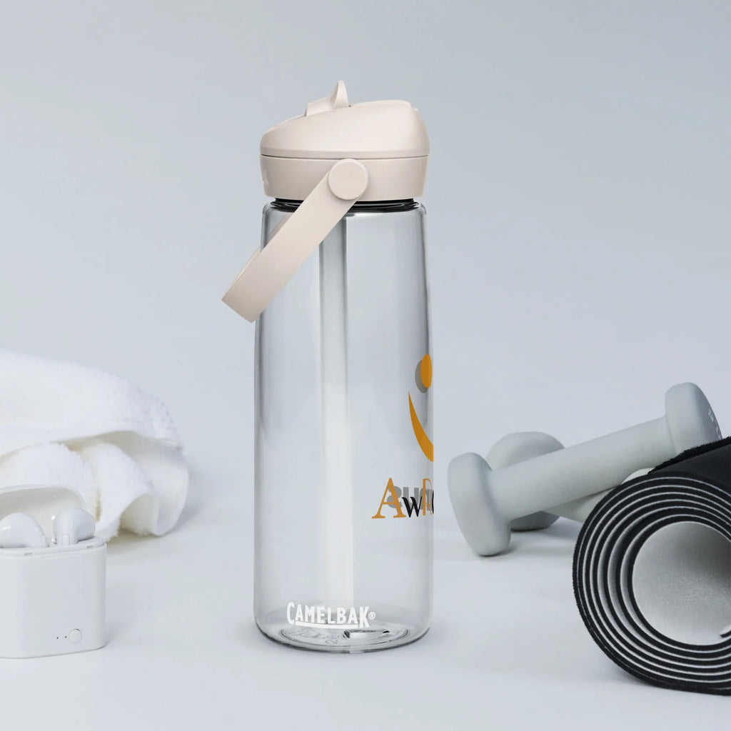 AwRans | Flip Straw Water Bottle - AwRans Clothing