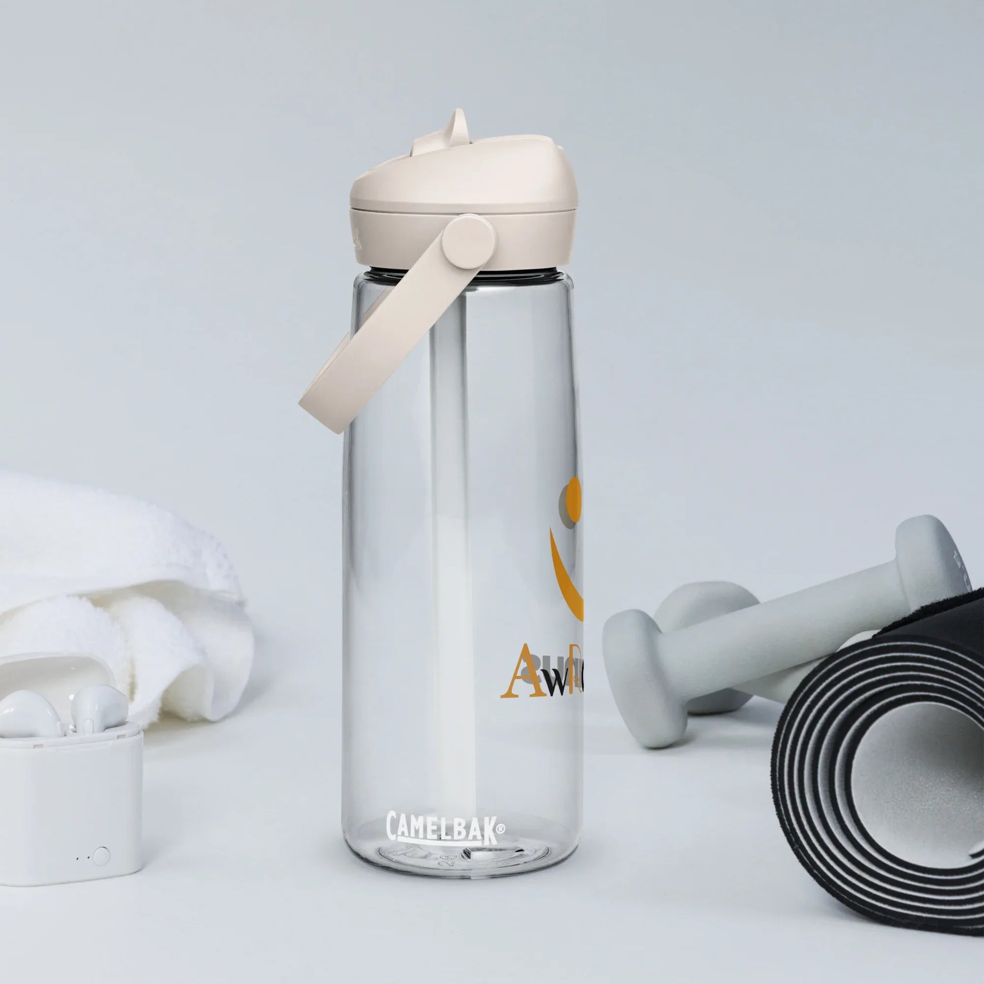 AwRans | Flip Straw Water Bottle - AwRans Clothing