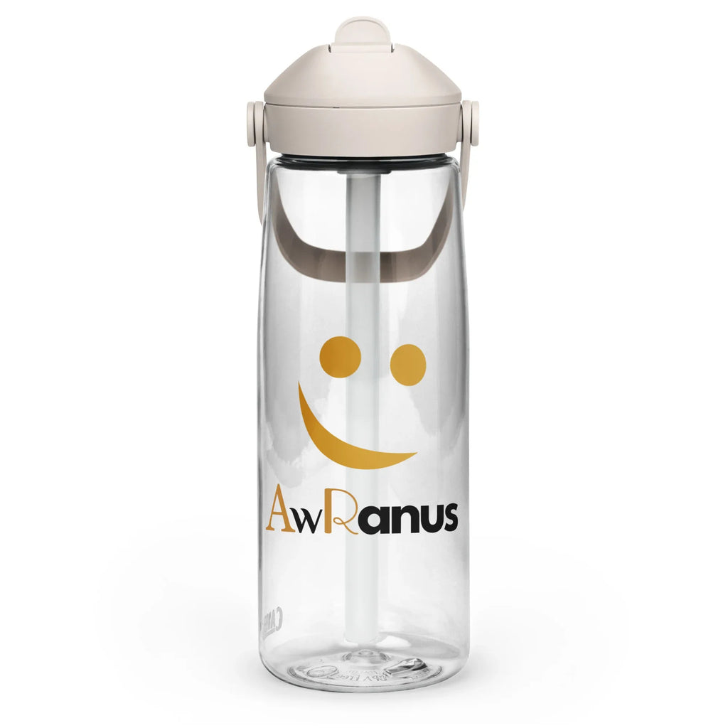 AwRans | Flip Straw Water Bottle - AwRans Clothing