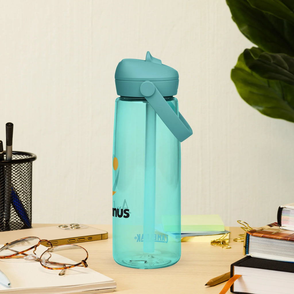 AwRans | Flip Straw Water Bottle - AwRans Clothing