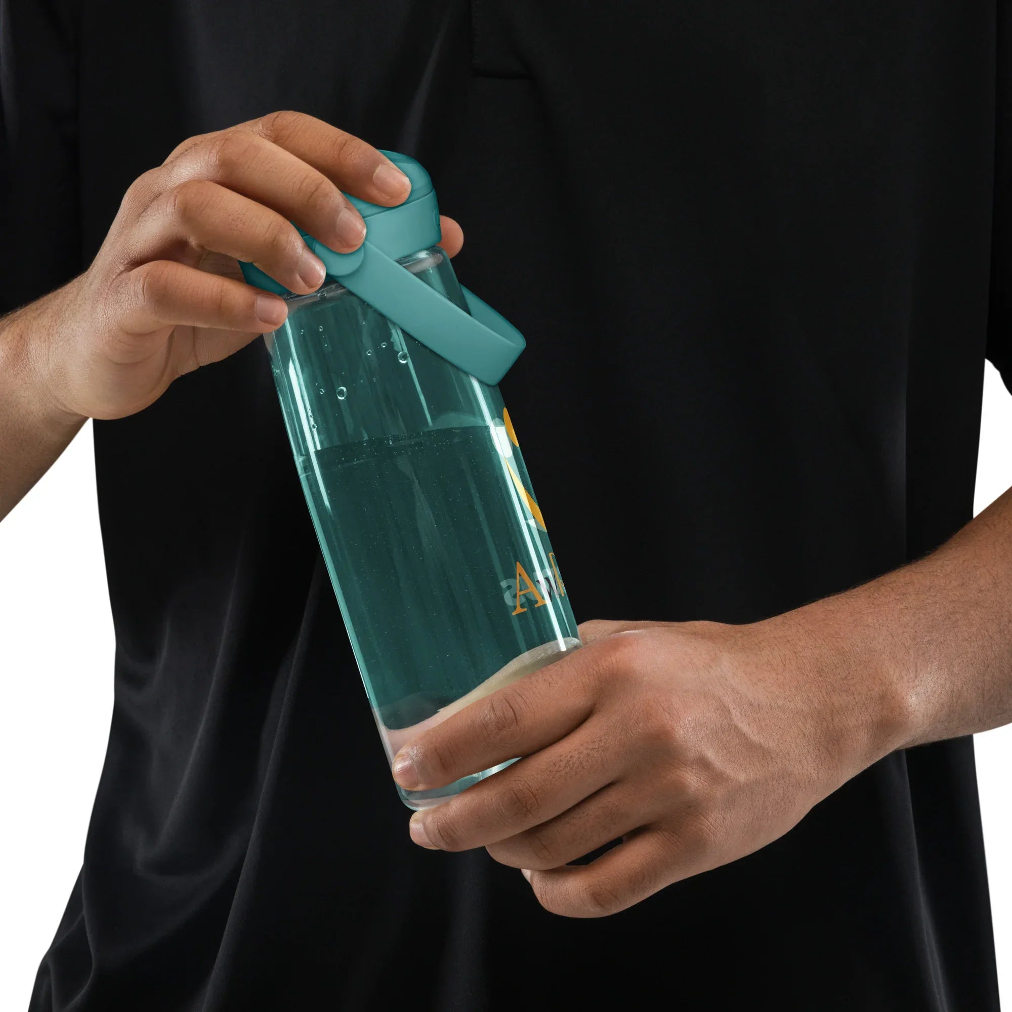 AwRans | Flip Straw Water Bottle - AwRans Clothing