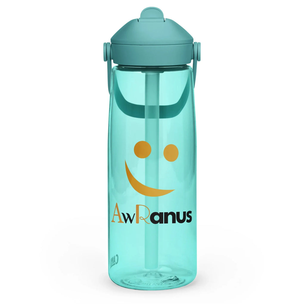 AwRans | Flip Straw Water Bottle - AwRans Clothing
