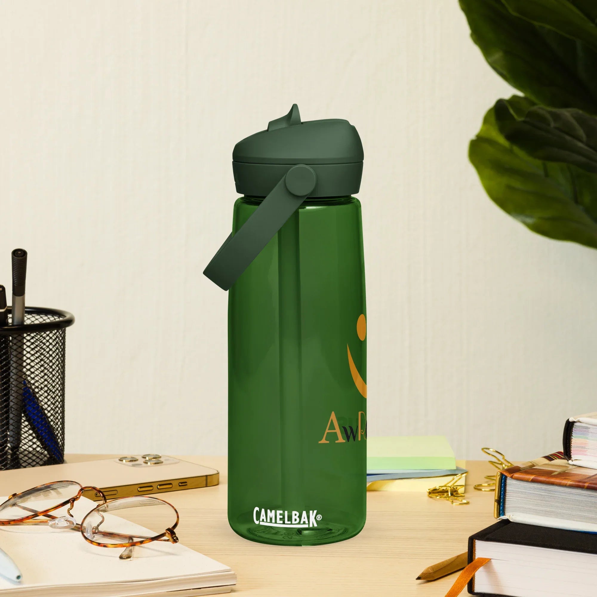 AwRans | Flip Straw Water Bottle - AwRans Clothing