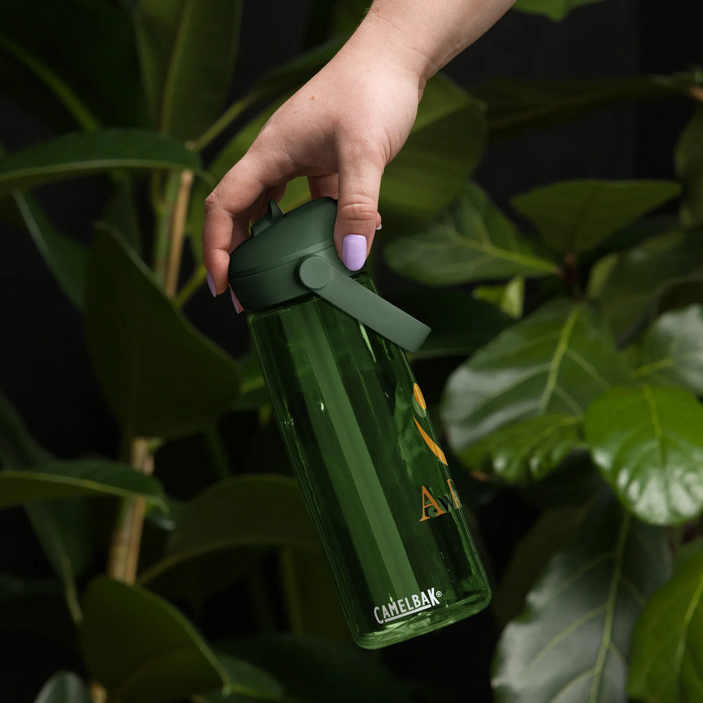 AwRans | Flip Straw Water Bottle - AwRans Clothing