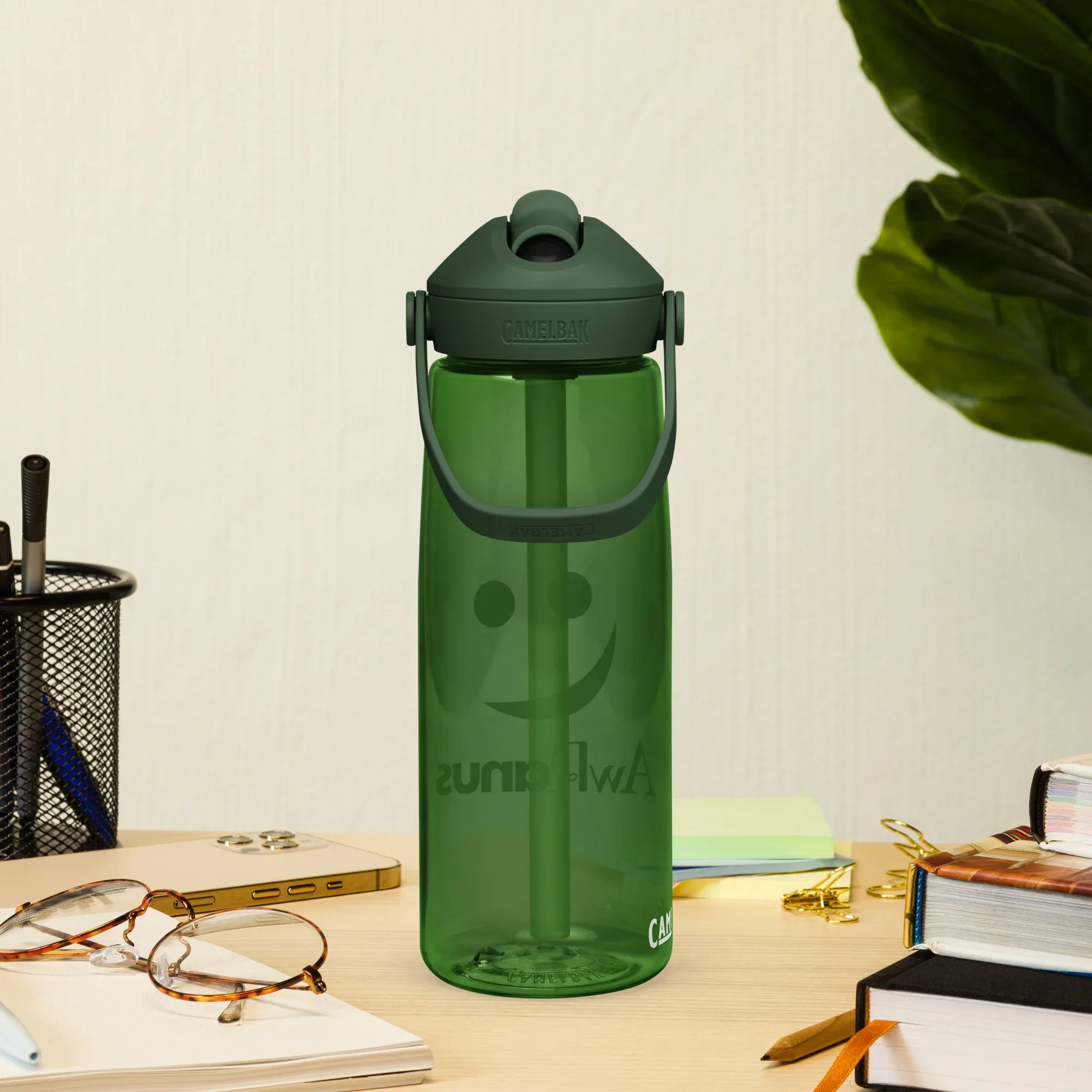 AwRans | Flip Straw Water Bottle - AwRans Clothing