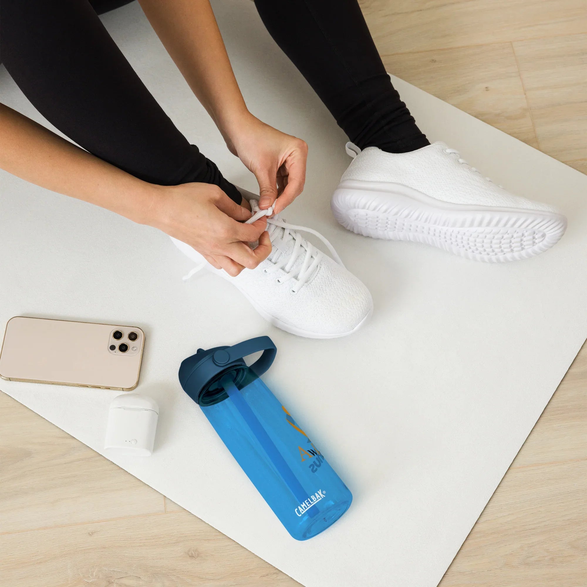 AwRans | Flip Straw Water Bottle - AwRans Clothing