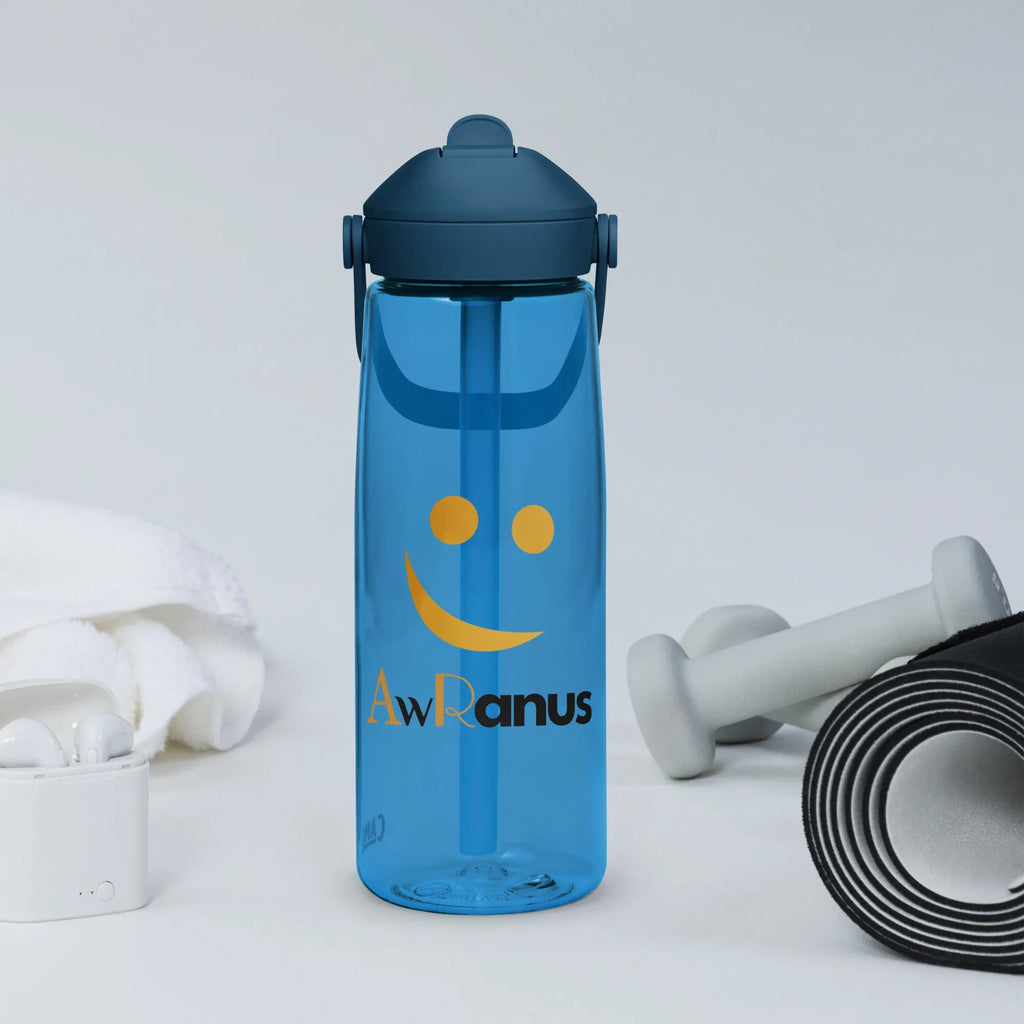 AwRans | Flip Straw Water Bottle - AwRans Clothing