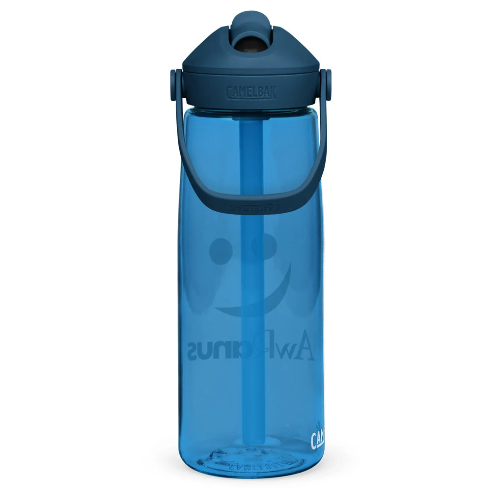 AwRans | Flip Straw Water Bottle - AwRans Clothing