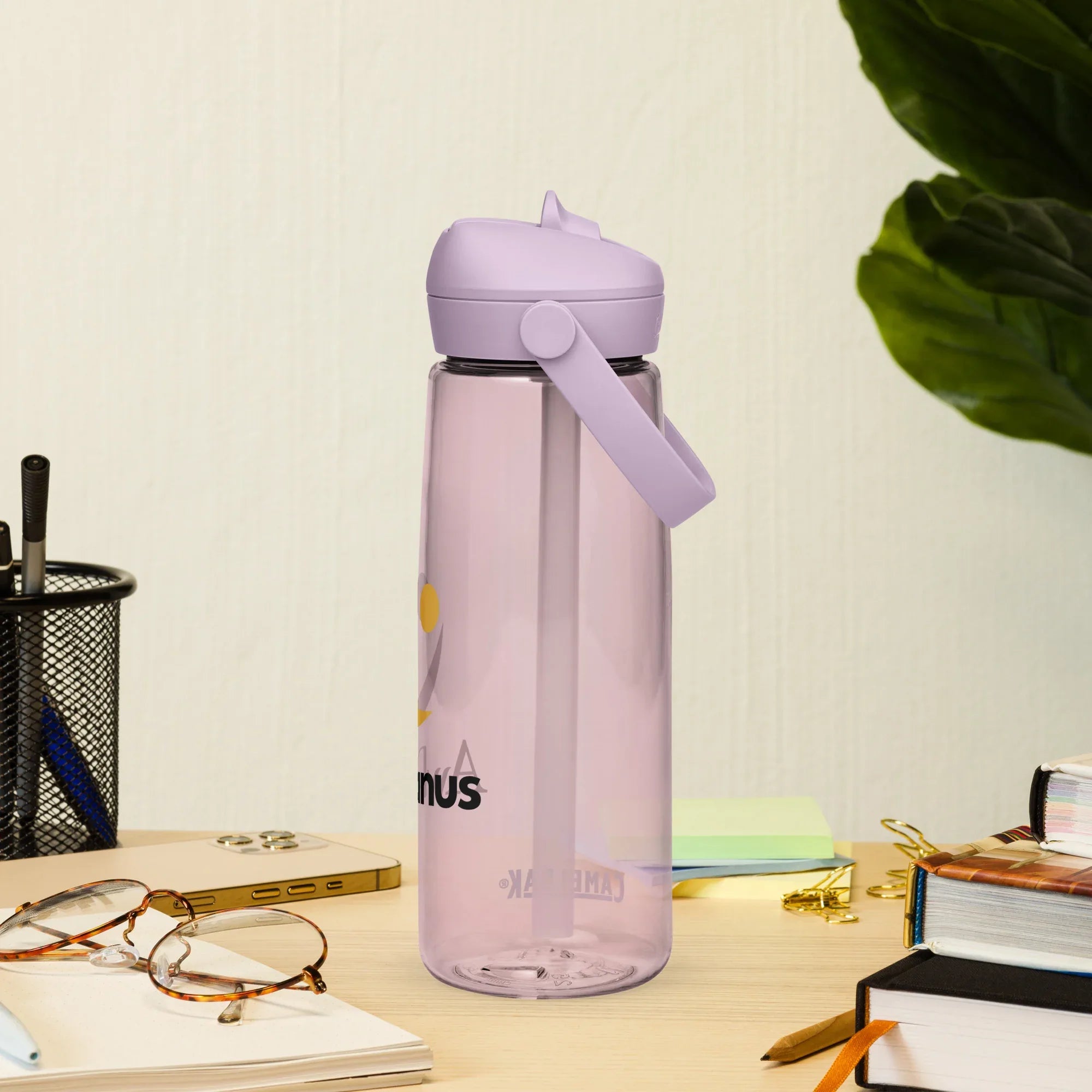 AwRans | Flip Straw Water Bottle - AwRans Clothing