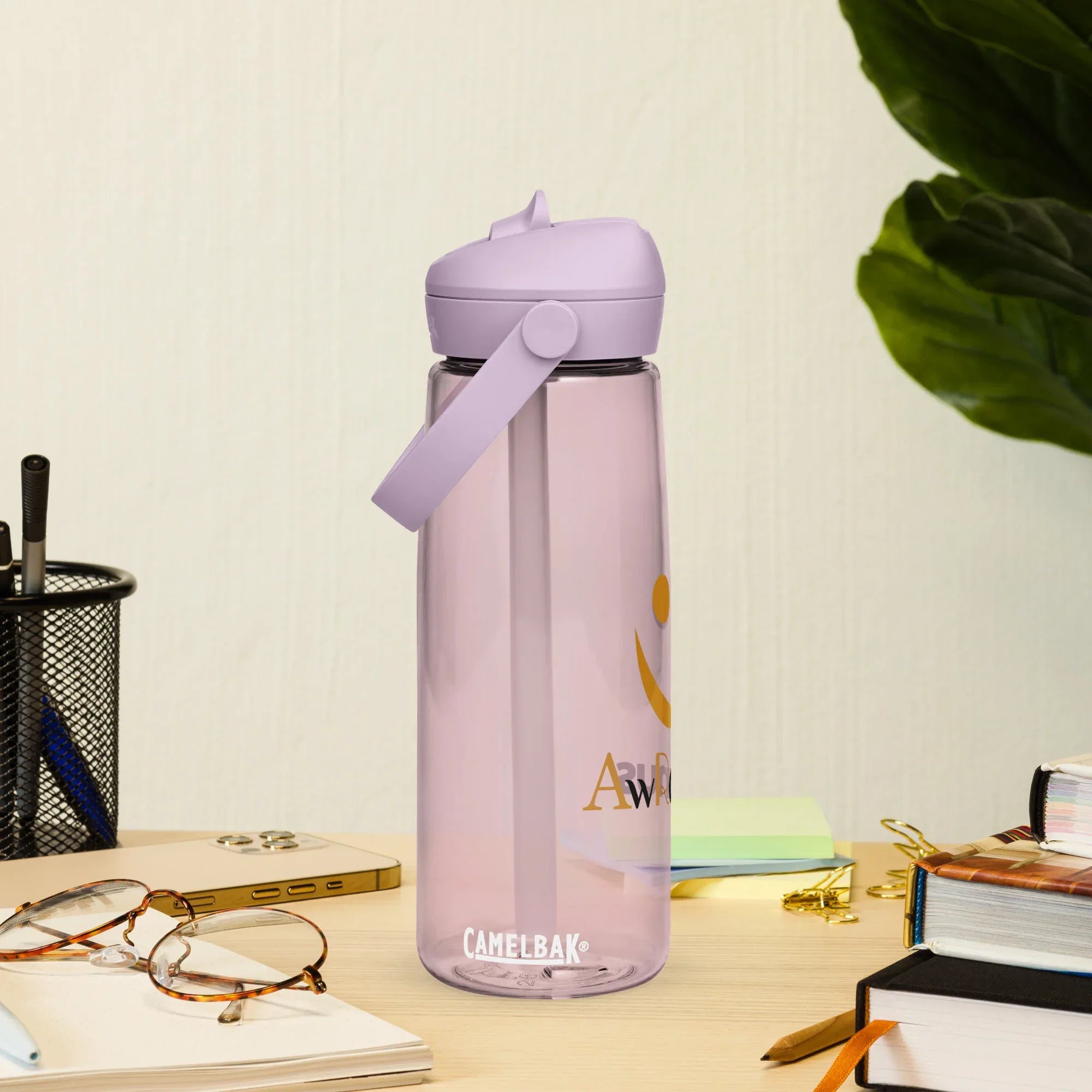 AwRans | Flip Straw Water Bottle - AwRans Clothing