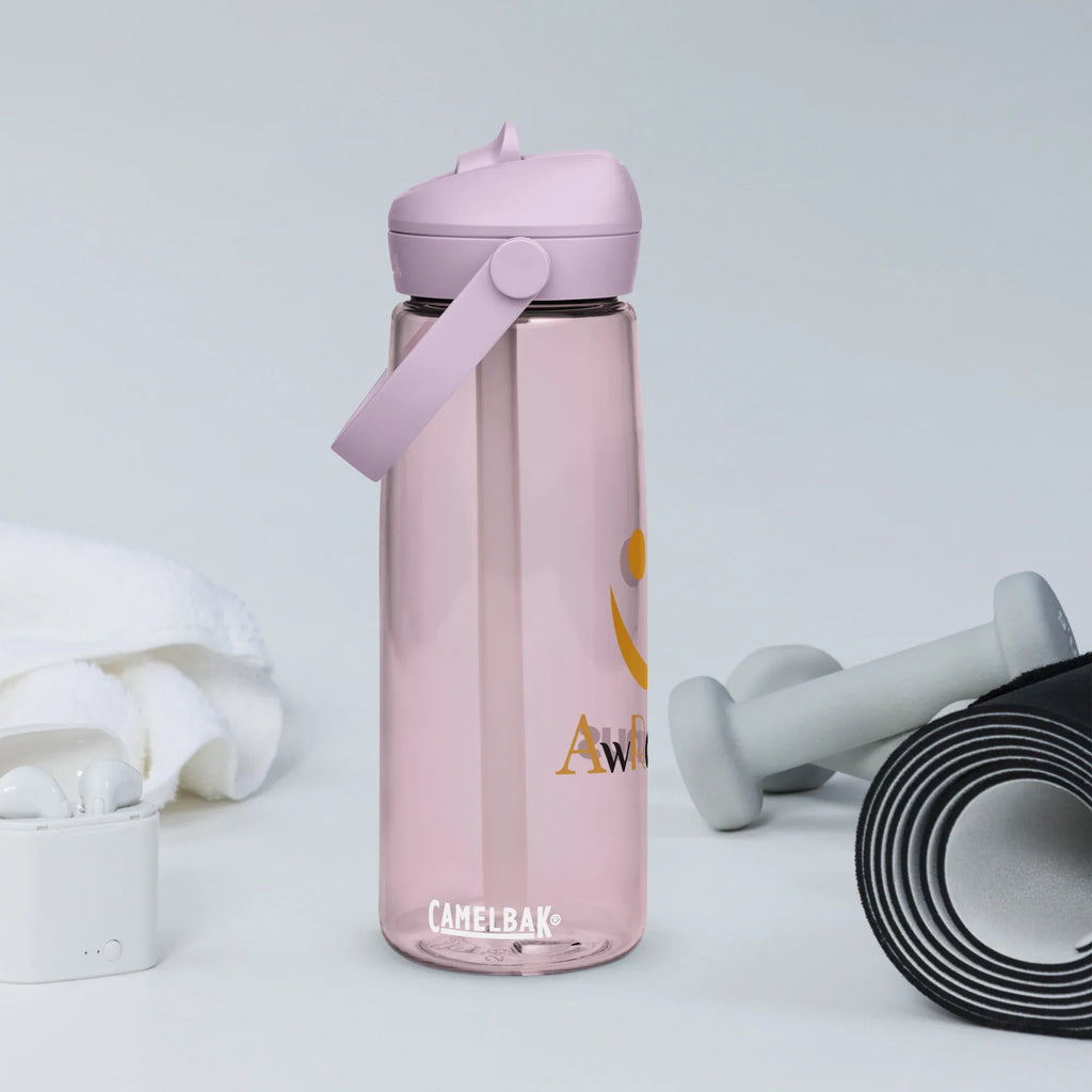 AwRans | Flip Straw Water Bottle - AwRans Clothing