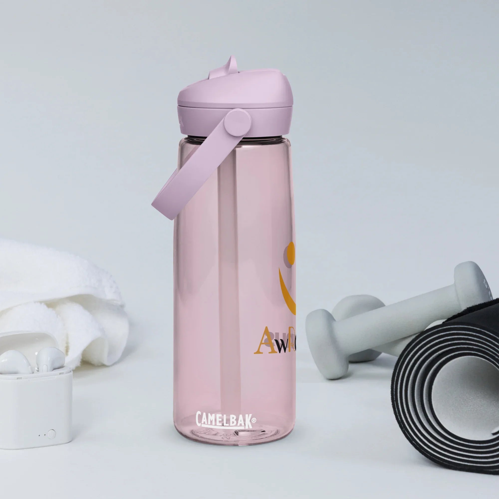 AwRans | Flip Straw Water Bottle - AwRans Clothing
