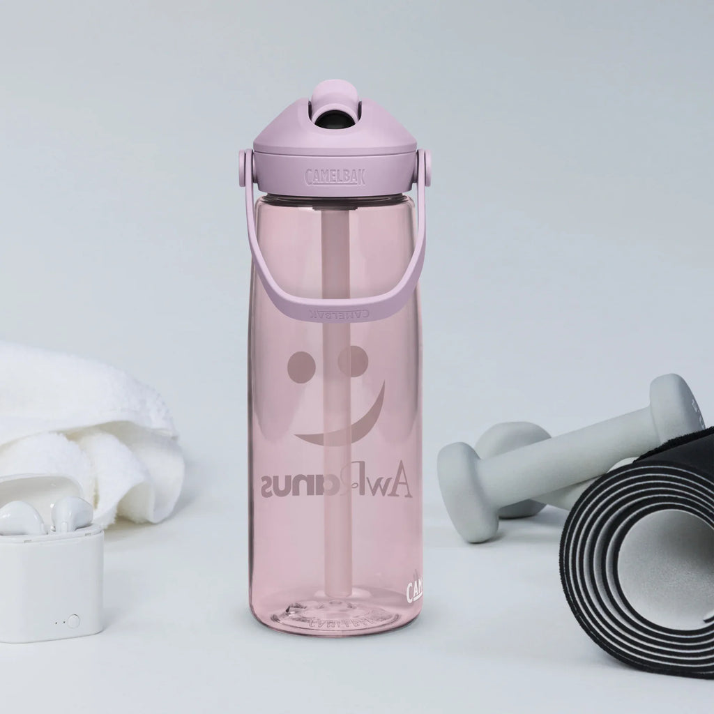 AwRans | Flip Straw Water Bottle - AwRans Clothing