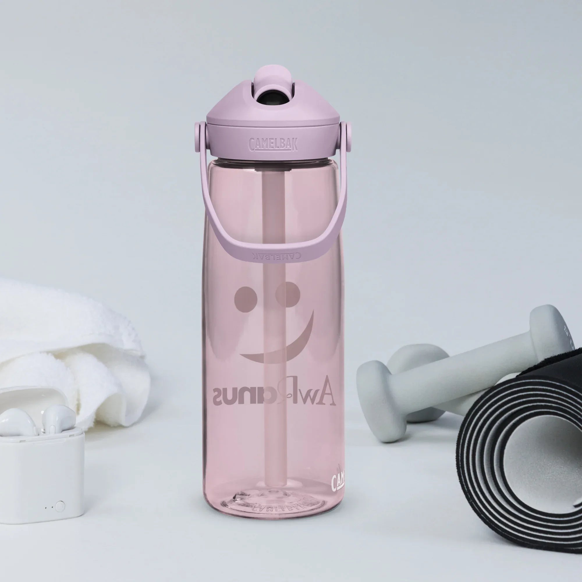 AwRans | Flip Straw Water Bottle - AwRans Clothing