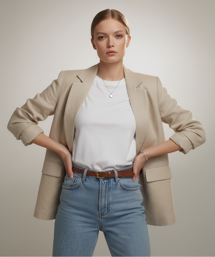 Classic Chic Lapel Blazer