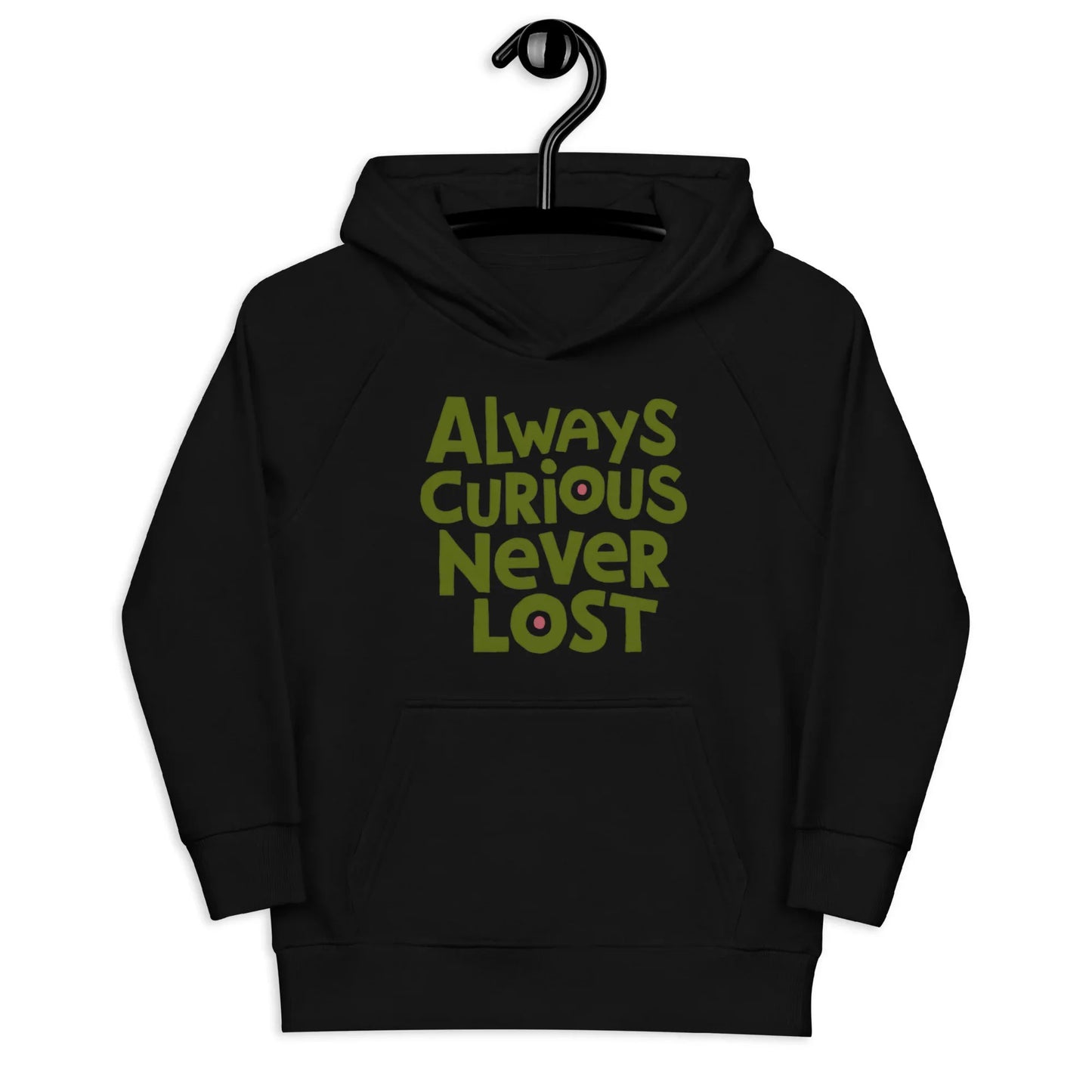 Always Curious Never Lost | Kids Hoodie - AwRans Clothing