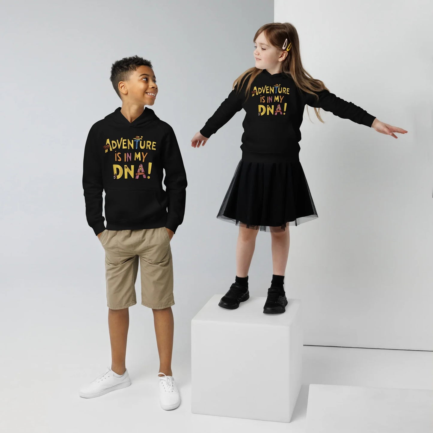 Adventure Is In My DNA | Kids Hoodie - AwRans Clothing