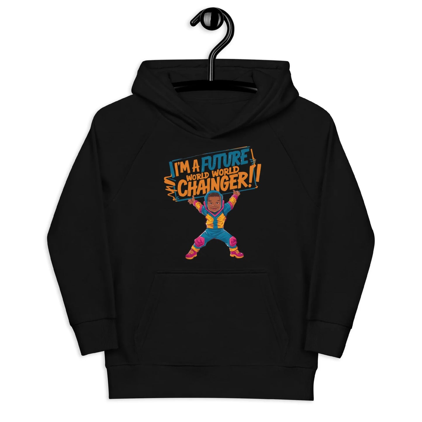 I'm A Future World Changer | Kids Hoodie - AwRans Clothing