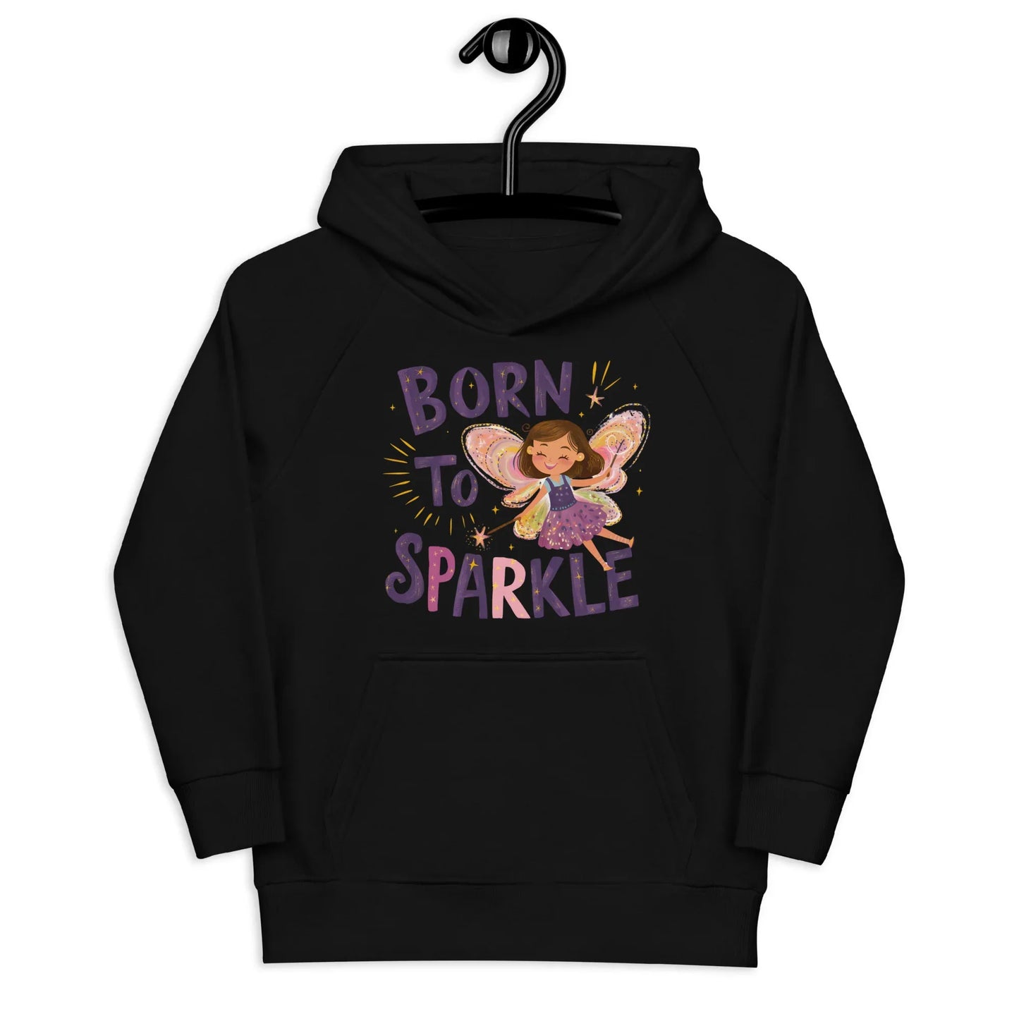 Born To Sparkle | Kids Hoodie - AwRans Clothing