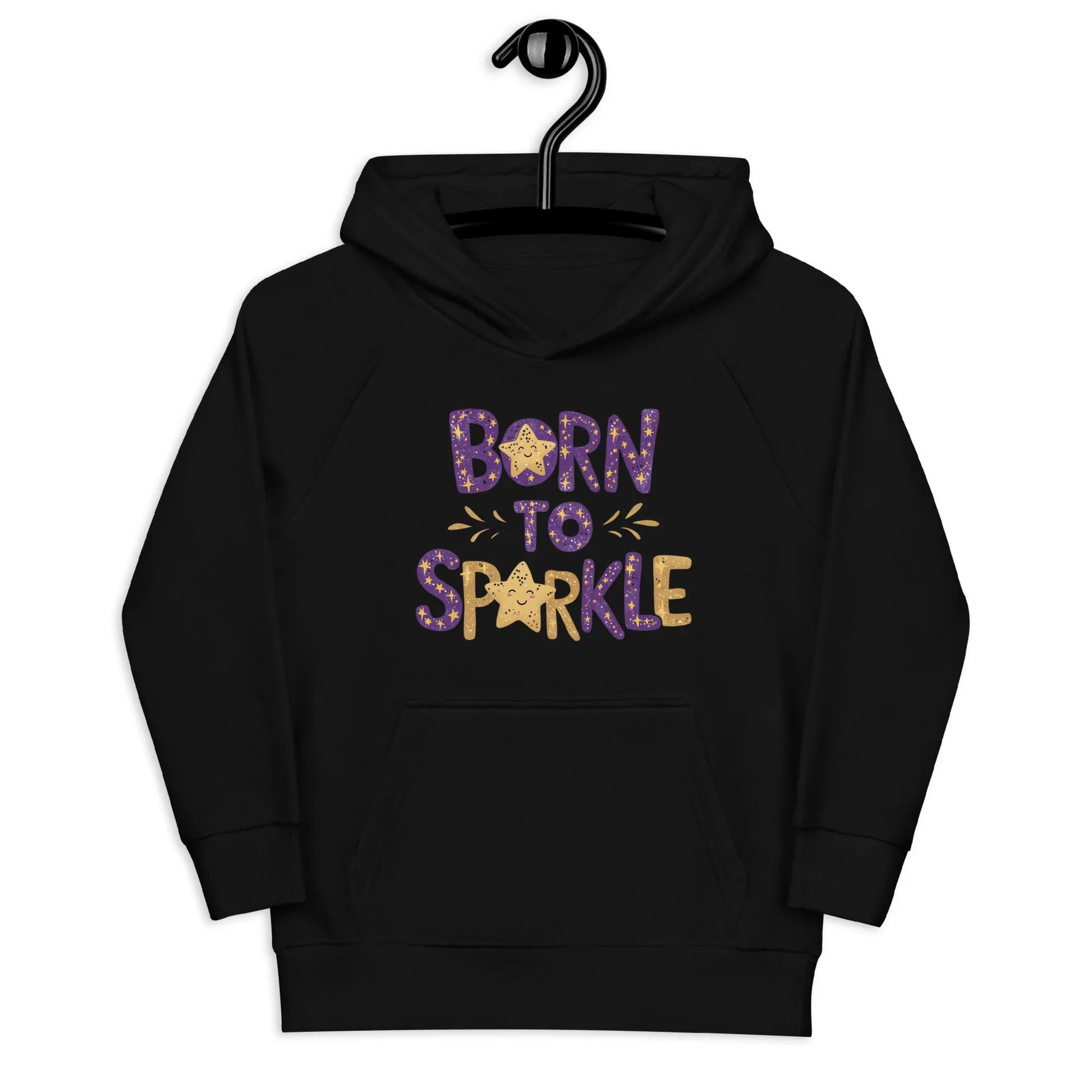 Born To Sparkle | Kids Hoodie - AwRans Clothing