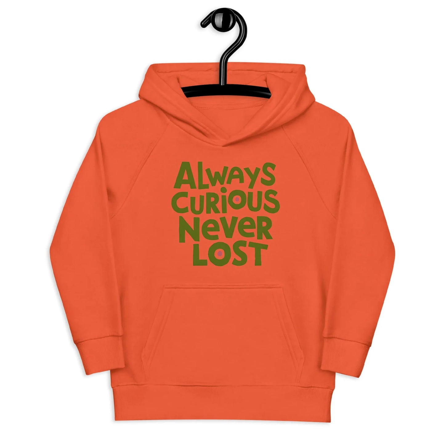 Always Curious Never Lost | Kids Hoodie - AwRans Clothing