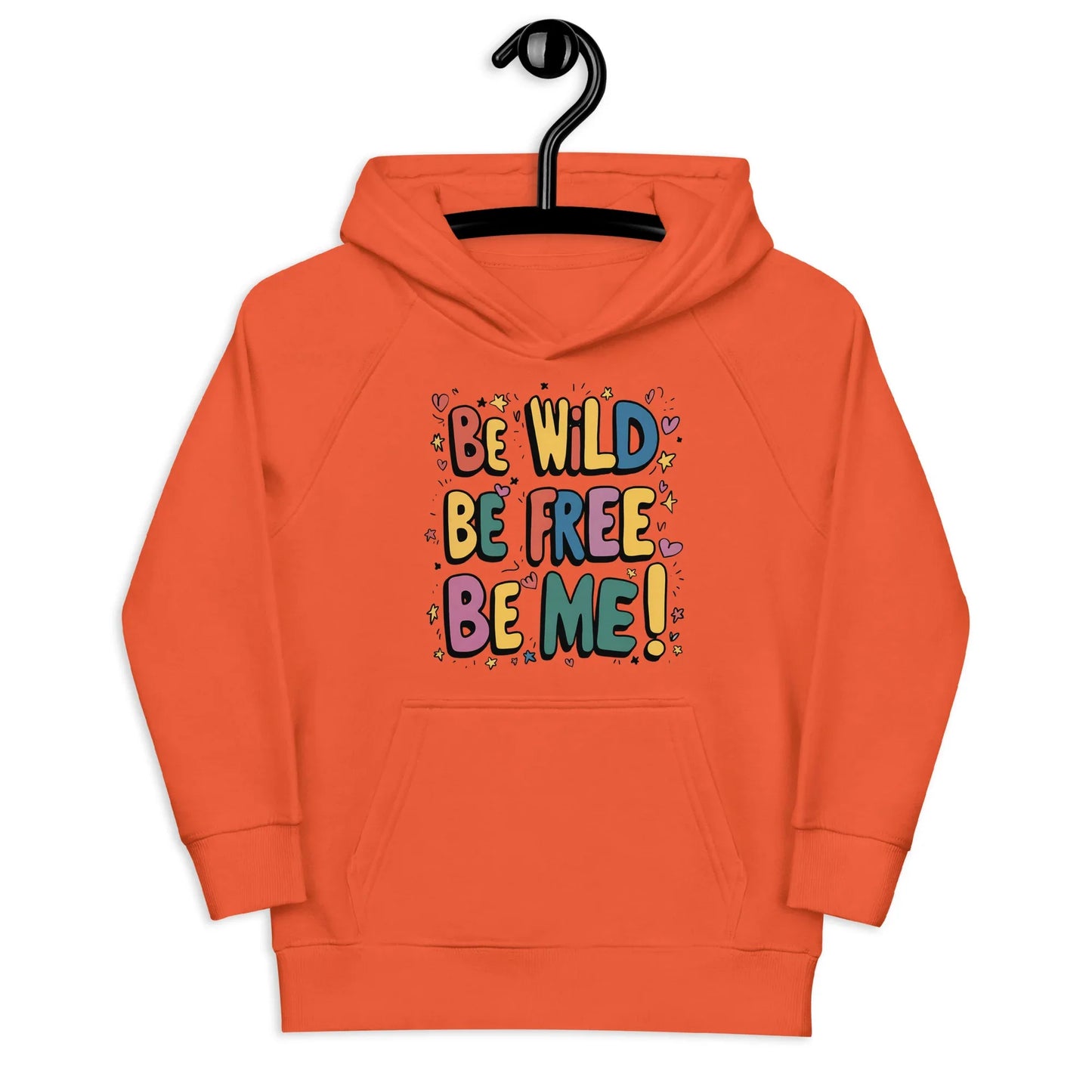 Be Wild Be Free Be Me! | Kids Hoodie - AwRans Clothing