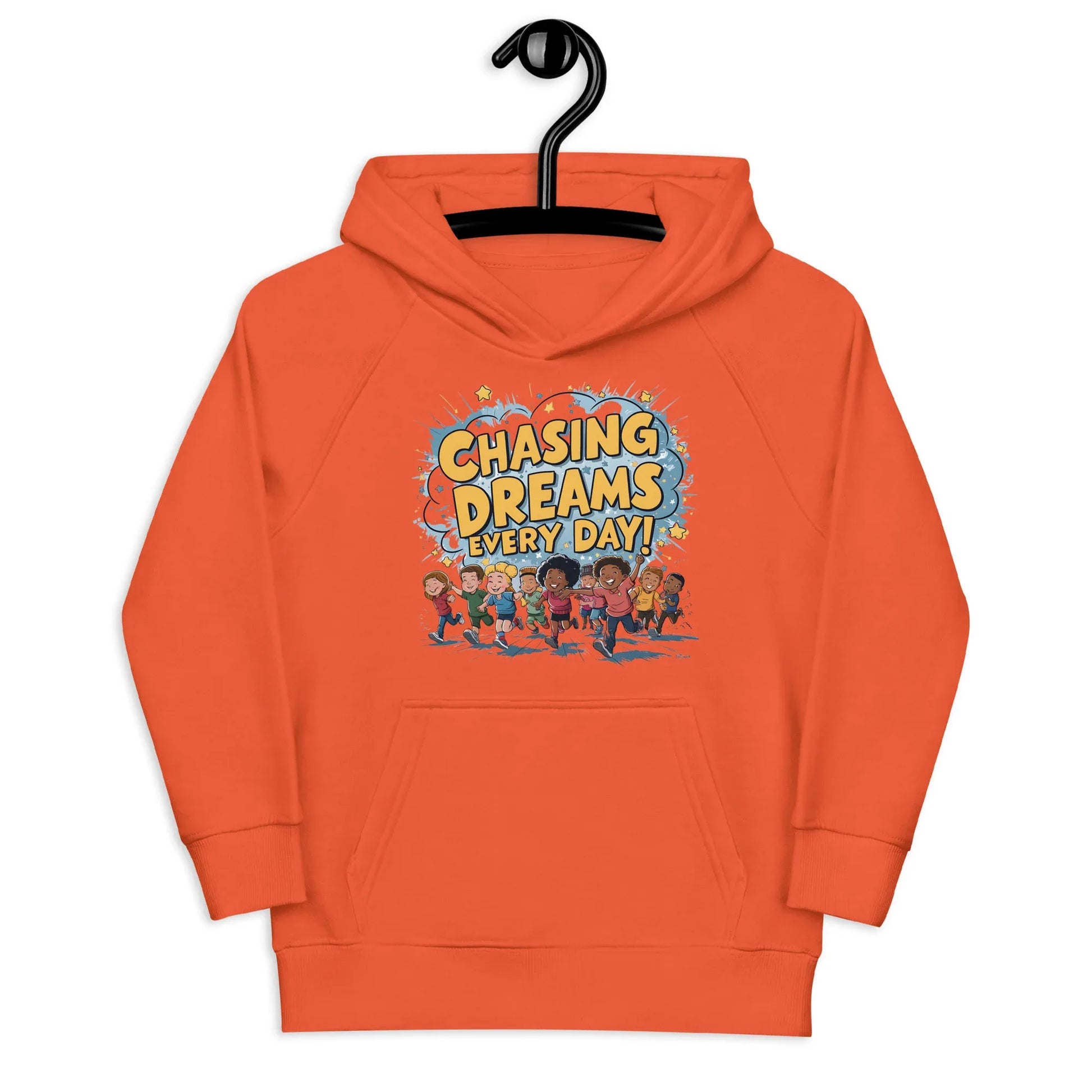 Chasing Dreams Every Day! | Kids Hoodie - AwRans Clothing