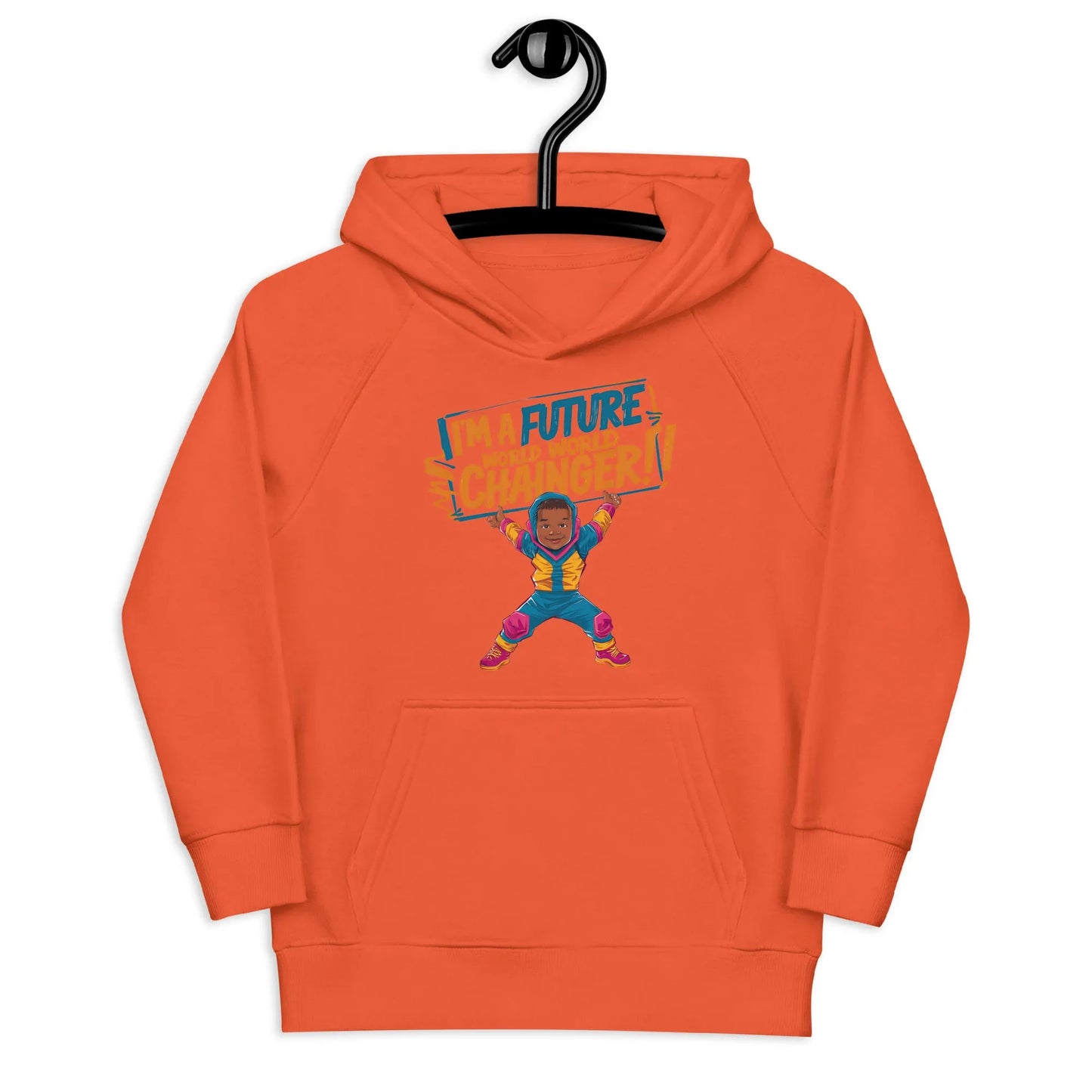 I'm A Future World Changer | Kids Hoodie - AwRans Clothing