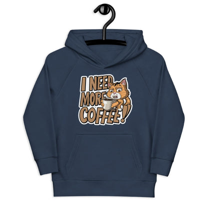 I Need More Coffee | Kids Hoodie - AwRans Clothing