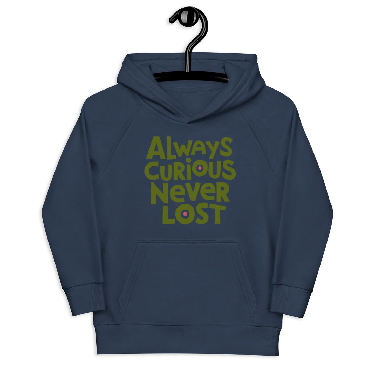Always Curious Never Lost | Kids Hoodie - AwRans Clothing