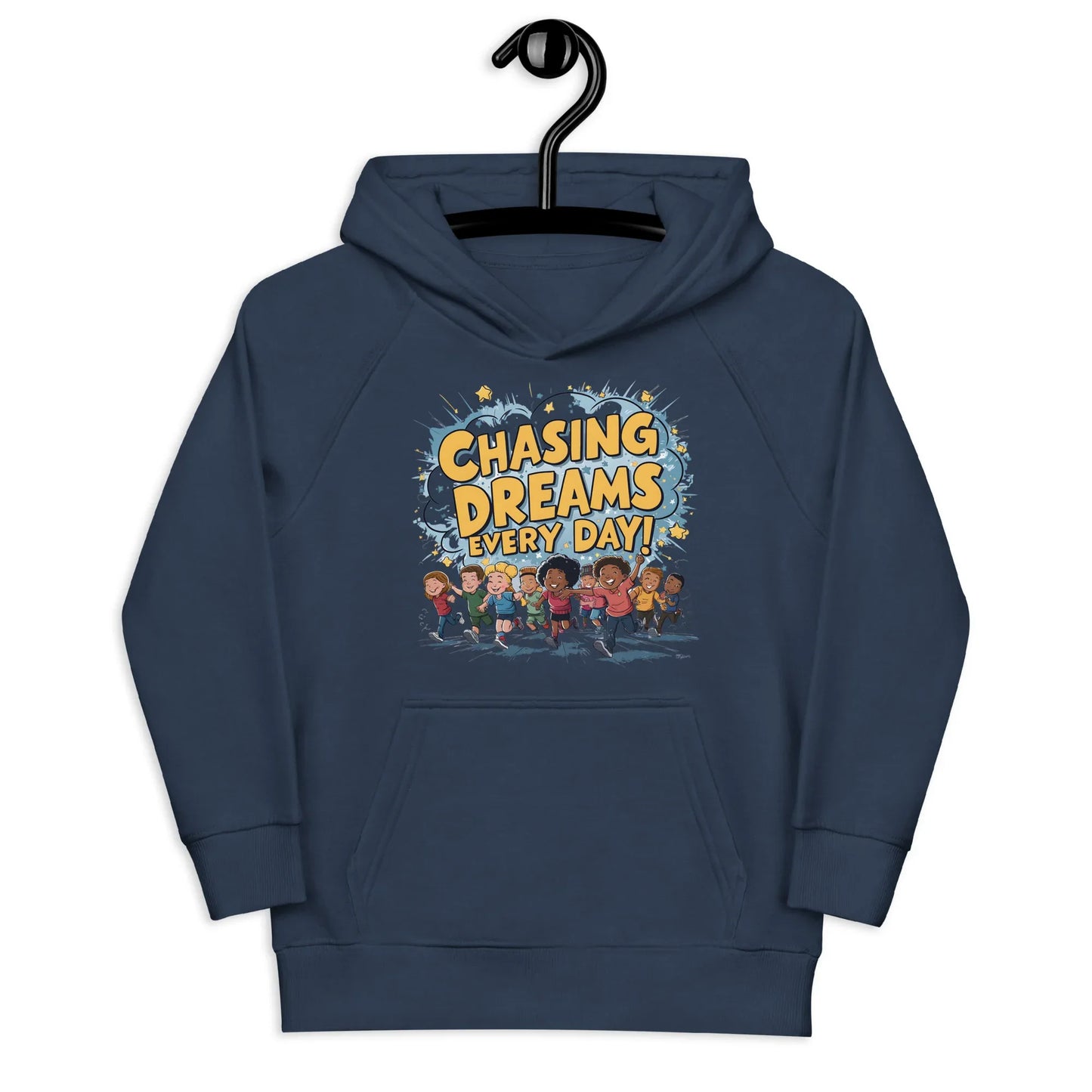 Chasing Dreams Every Day! | Kids Hoodie - AwRans Clothing