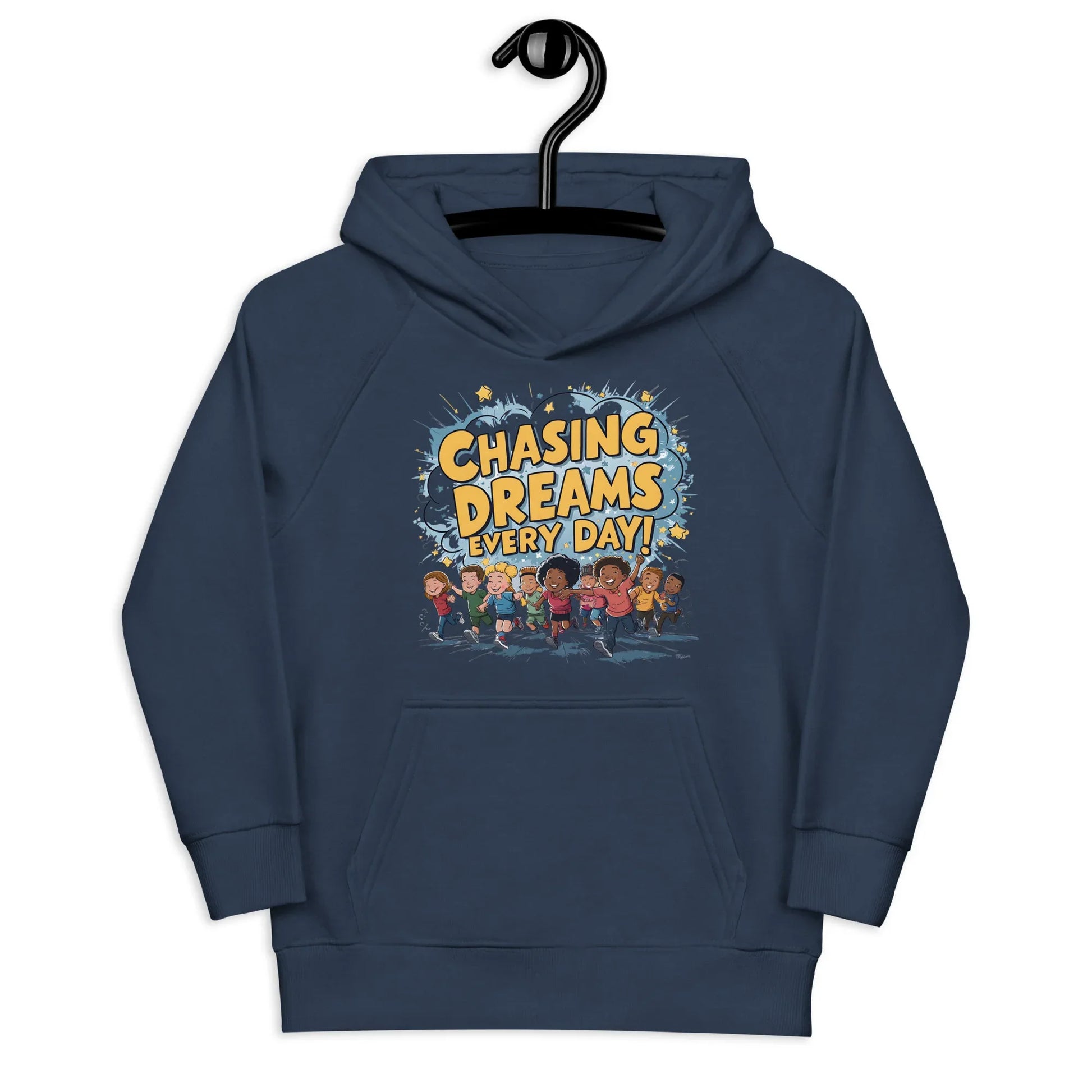 Chasing Dreams Every Day! | Kids Hoodie - AwRans Clothing