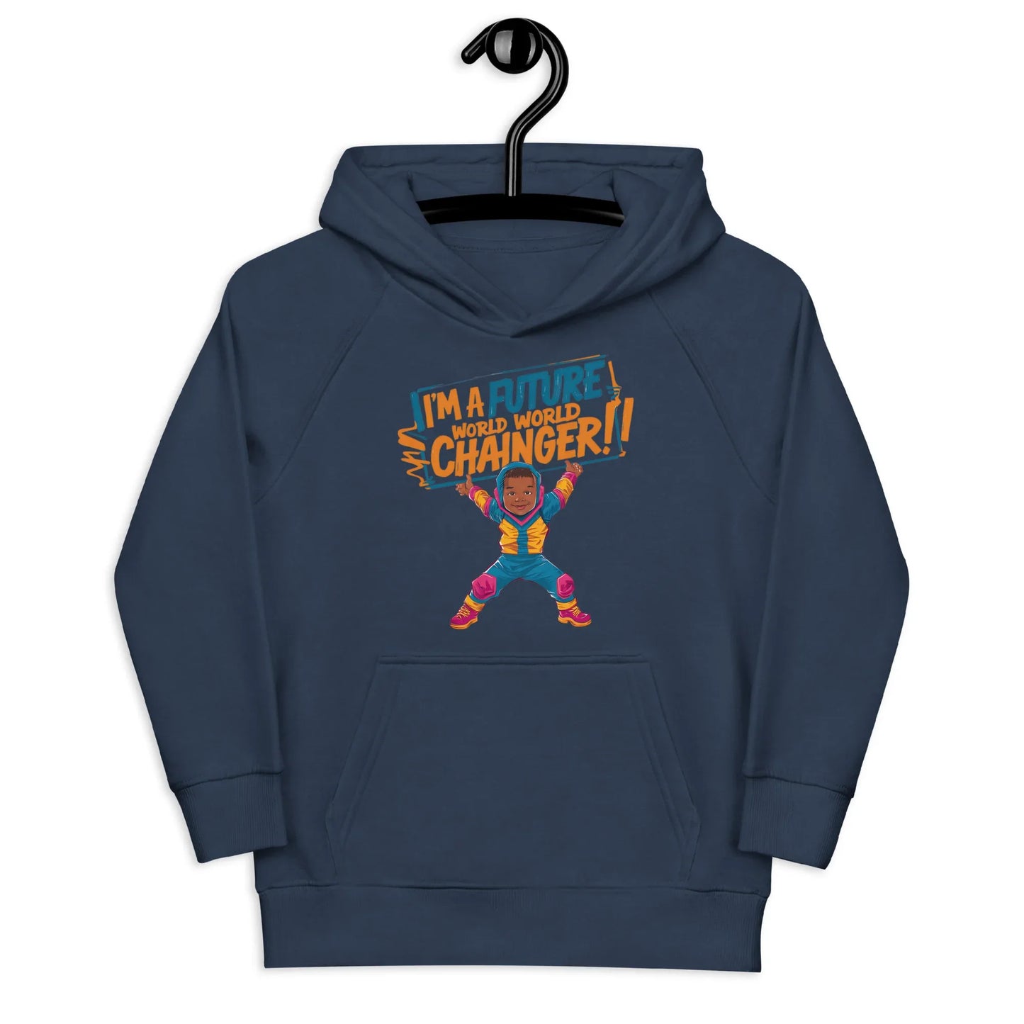 I'm A Future World Changer | Kids Hoodie - AwRans Clothing