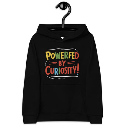 Powered By Curiosity | Kids Fleece Hoodie - AwRans Clothing