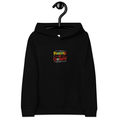 Powered By Curiosity | Kids Embroidered Fleece Hoodie - AwRans Clothing