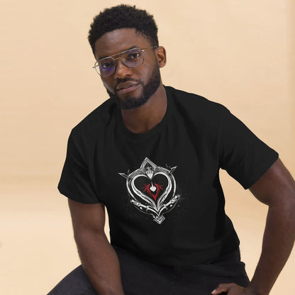Men's | Black Heart Candle Classic Tee - AwRans Clothing