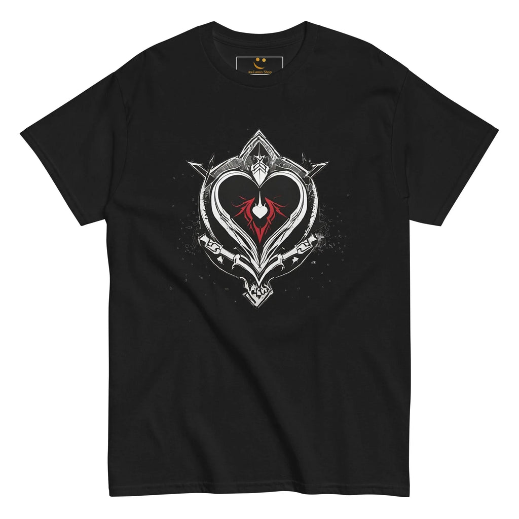 Men's | Black Heart Candle Classic Tee t-shirt AwRans Clothing mens-classic-tee-black-front-65f2ad6cc5d0c