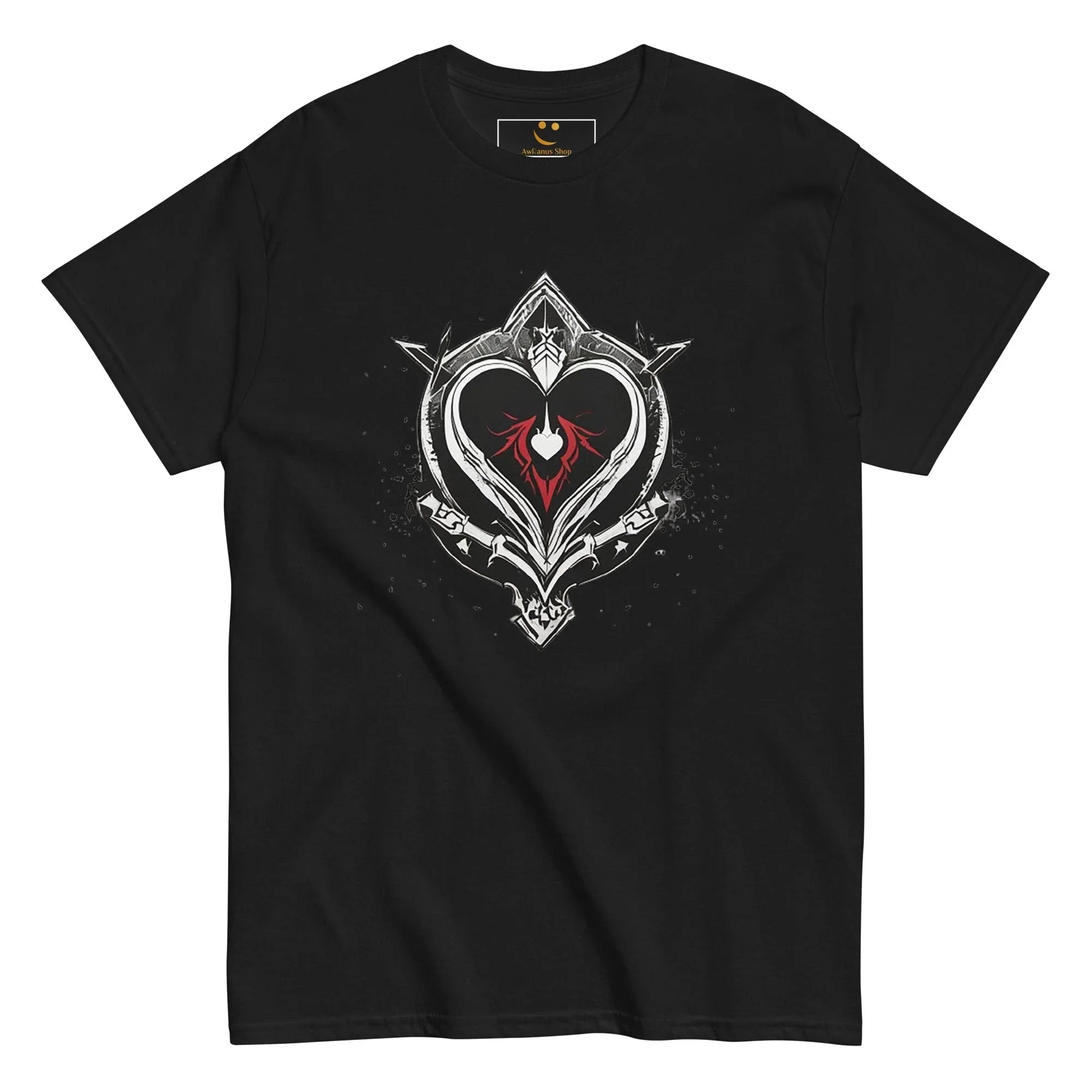 Men's | Black Heart Candle Classic Tee t-shirt AwRans Clothing mens-classic-tee-black-front-65f2ad6cc5d0c