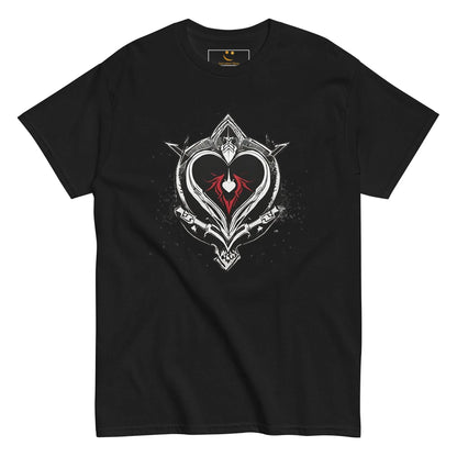 Men's | Black Heart Candle Classic Tee - AwRans Clothing