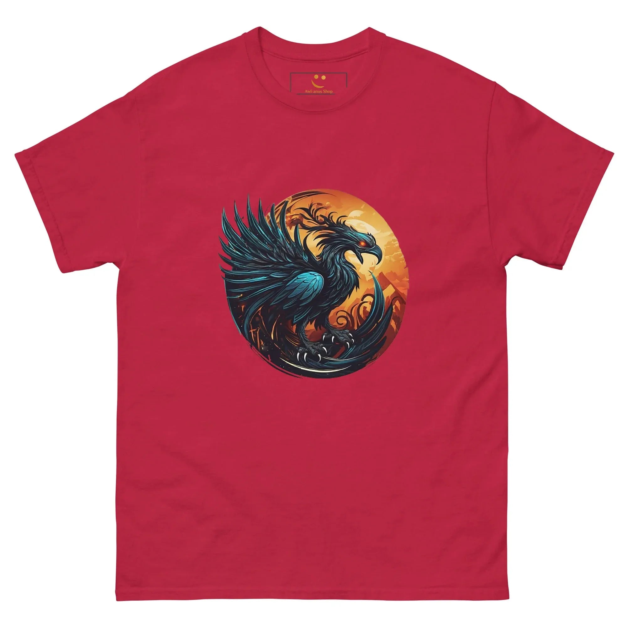 Men's | Phoenix Classic Tee Cardinal t-shirt AwRans Clothing mens-classic-tee-cardinal-front-661c3aca76d95
