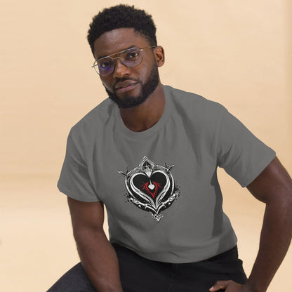 Men's | Black Heart Candle Classic Tee - AwRans Clothing