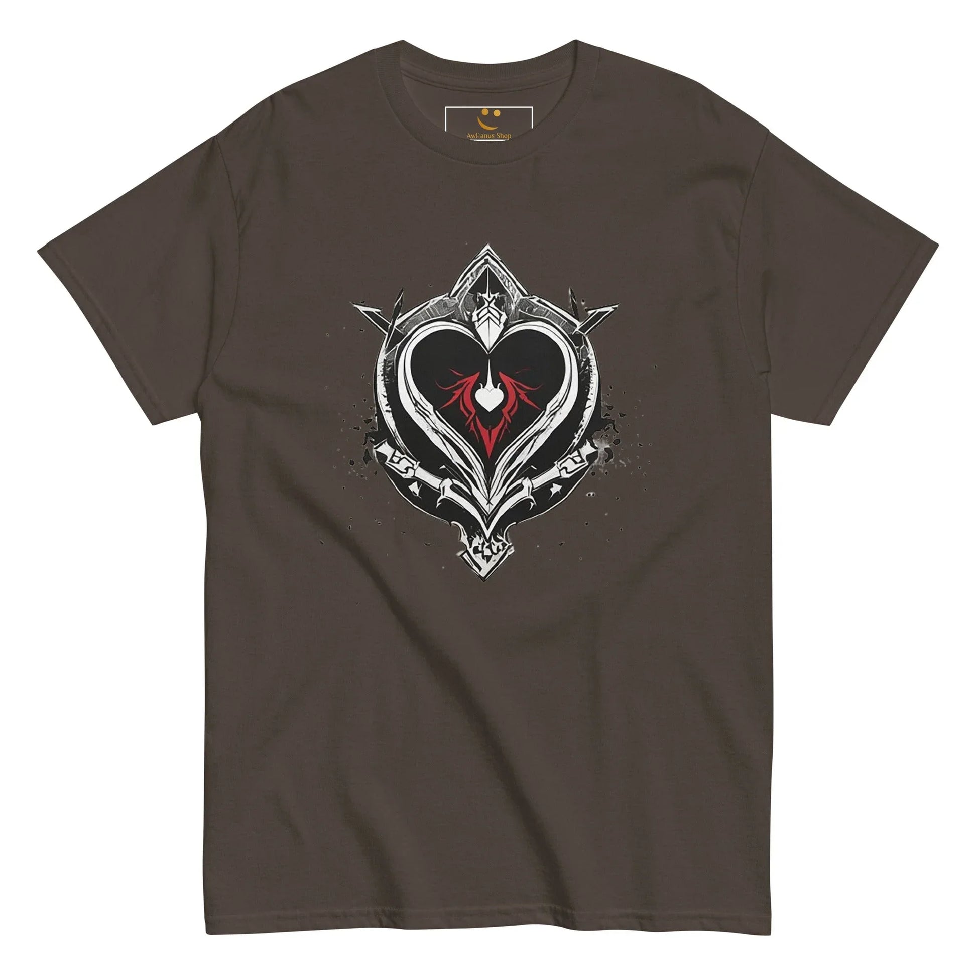 Men's | Black Heart Candle Classic Tee - AwRans Clothing