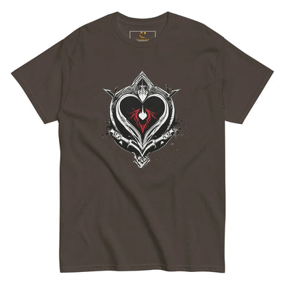 Men's | Black Heart Candle Classic Tee - AwRans Clothing