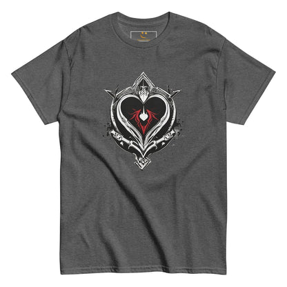 Men's | Black Heart Candle Classic Tee - AwRans Clothing