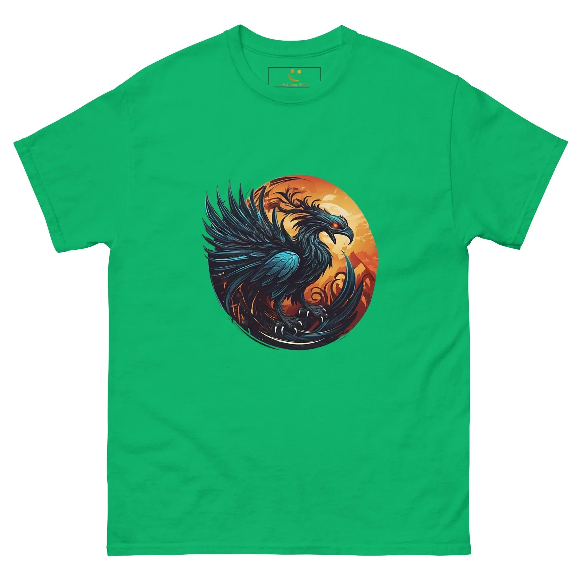 Men's | Phoenix Classic Tee Irish Green t-shirt AwRans Clothing mens-classic-tee-irish-green-front-661c3aca82673