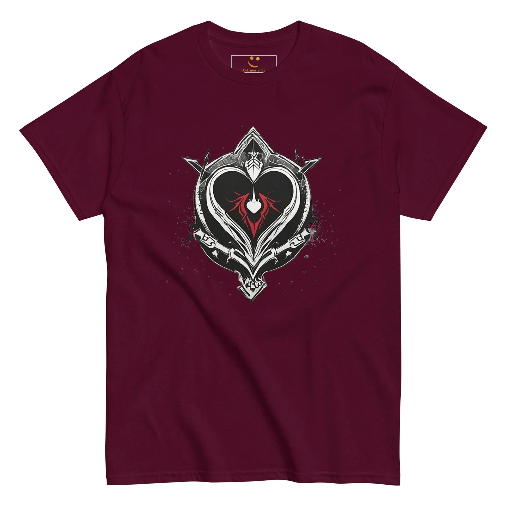 Men's | Black Heart Candle Classic Tee - AwRans Clothing
